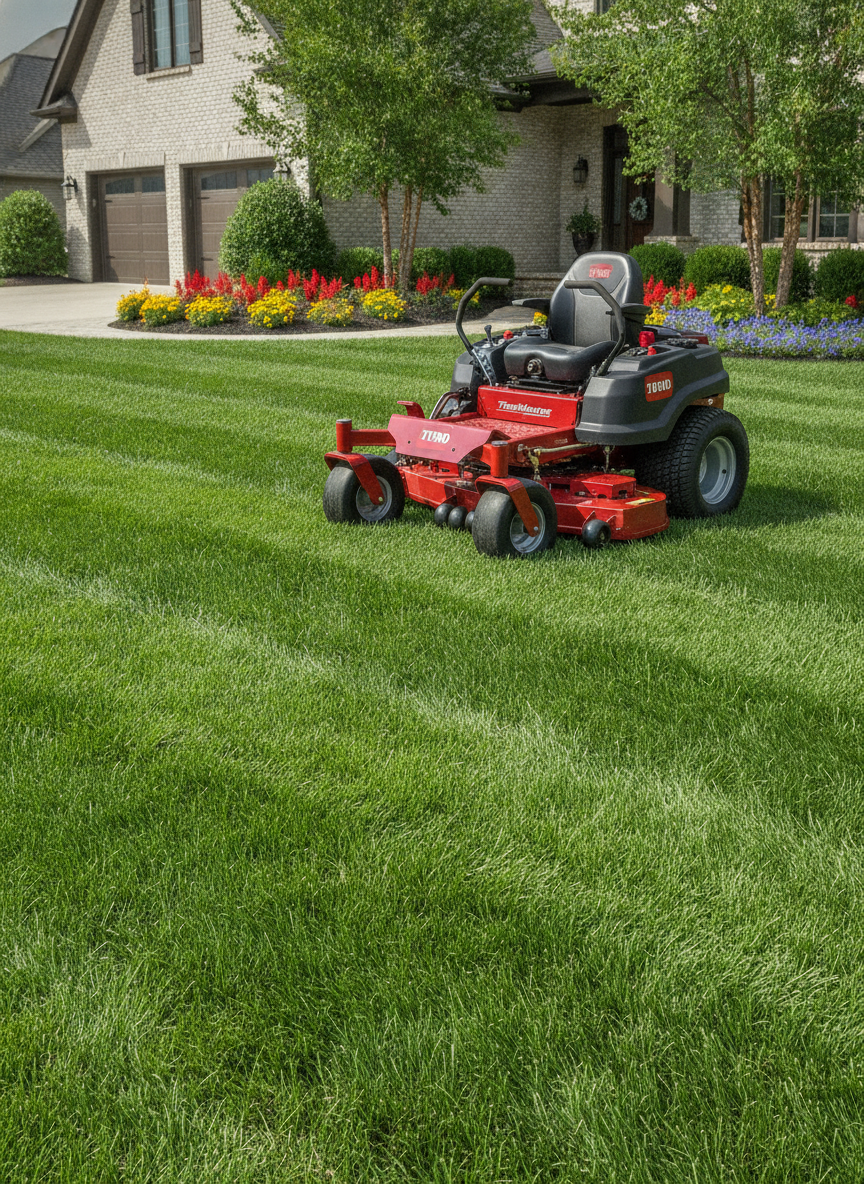 Lawn Mowing — MACScapes Lawn Care