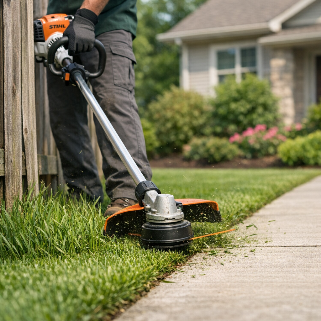 Edging & Trimming — MACScapes Lawn Care